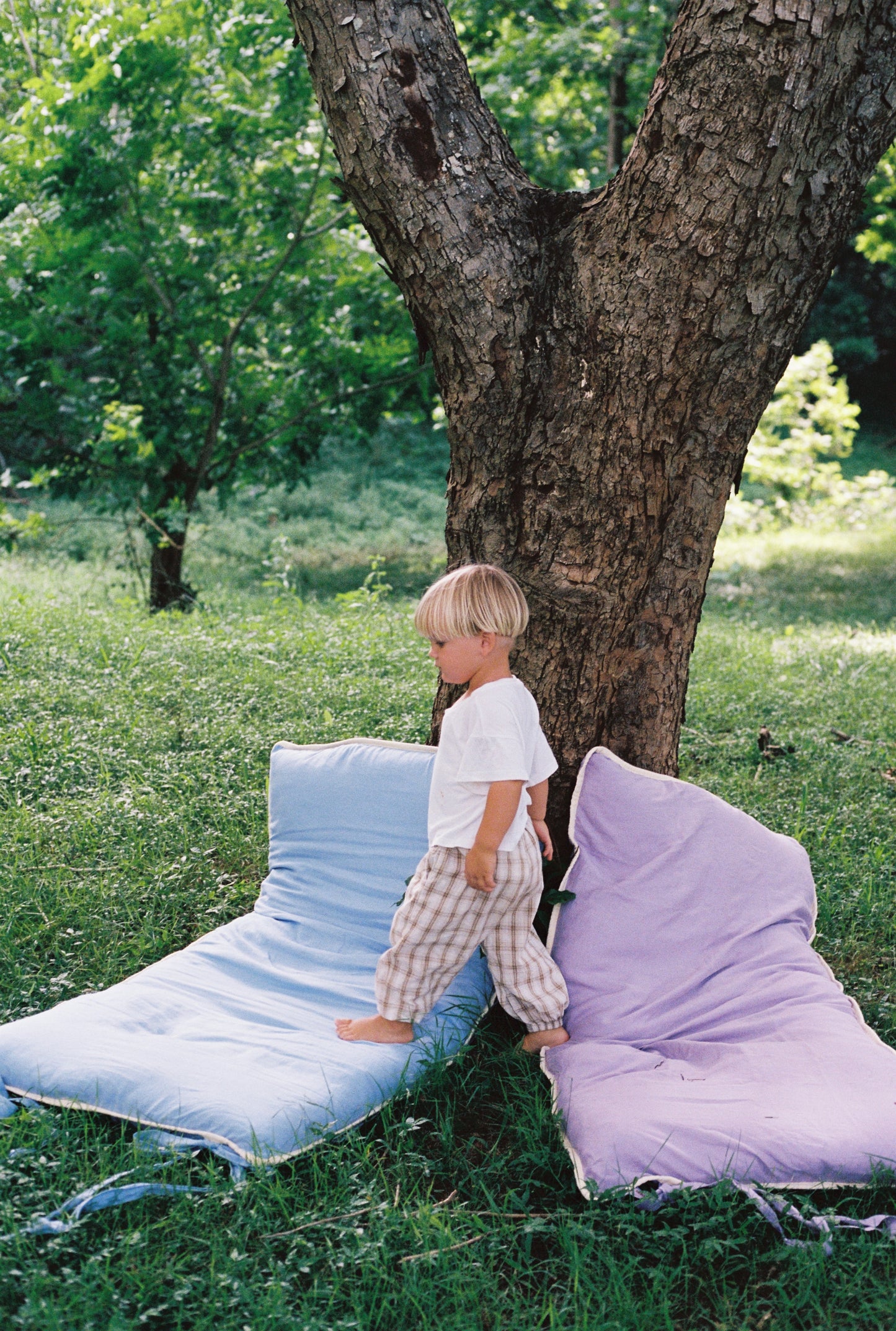 Toddler Bed Blue