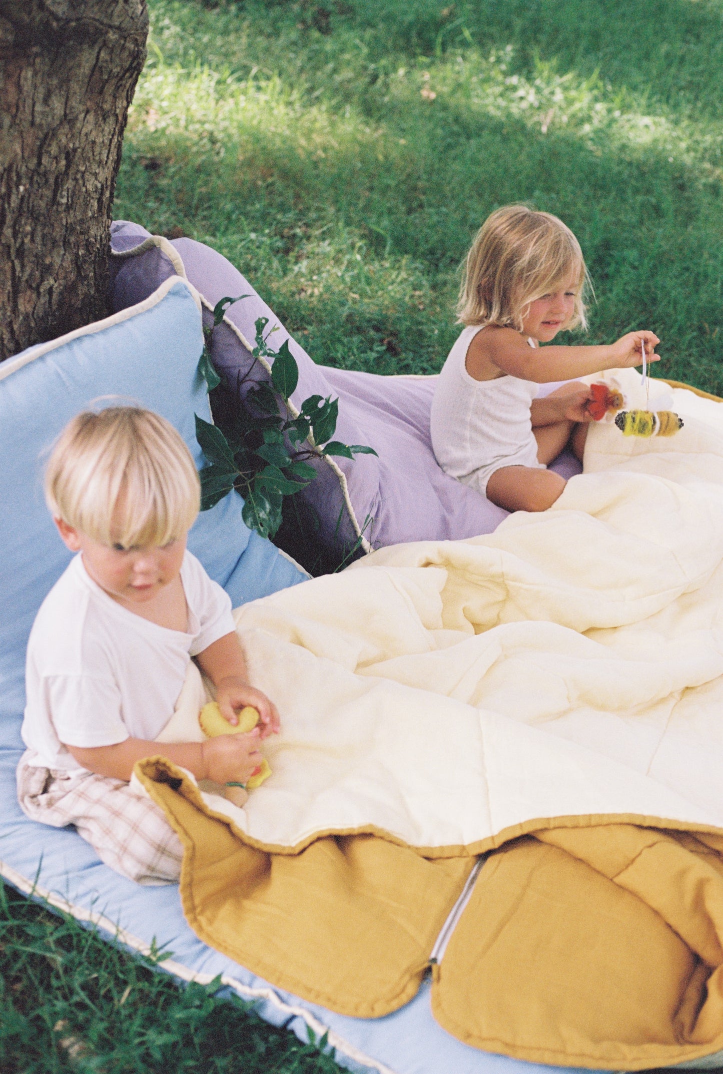 Toddler Bed Blue