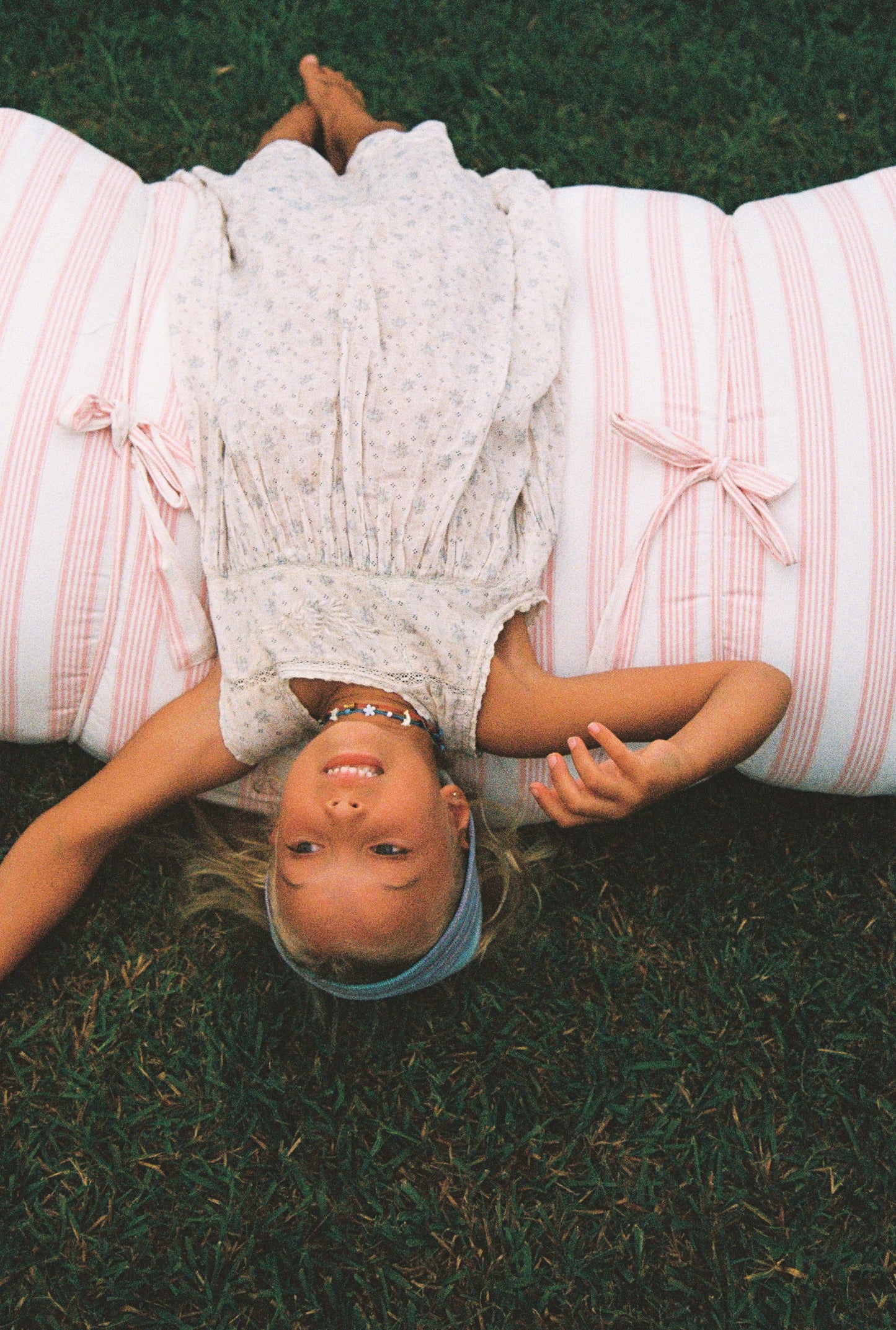 Candy Pink & Stripe Bed